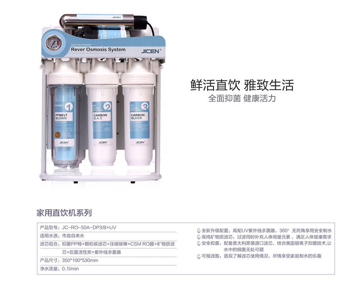 凈水器凈水流量越大≠越好，看凈水指標(biāo)選凈水器